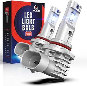 AOLEAD 9005 LED Headlight Bulb HB3 50W 6500K Cool White Fanless Conversion Kit All in One