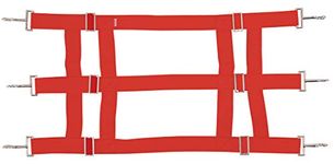 Southwestern Equine Nylon Stall Guard for Horses (Red)