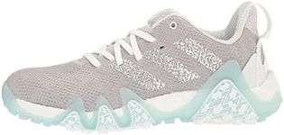 adidas Women's W CODECHAOS 22 Golf Shoe, Grey One/Silver Met./Almost Blue, 5.5