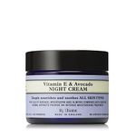 Neal's Yard Remedies Vitamin E & Avocado Night Cream | Deeply Moisturising & Replenishing | 50g