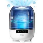 Air Purifier for Bedroom, Air Purifier and Humidifier Combo, HOCL Generator Disinfection, Mold Remover, Smoke Pet Odor Eliminator Air Purifier, for 323 Sq Ft Room (Aaira Mini, Blue)