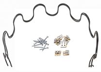 House2Home 31" Sofa Upholstery Spring Replacement, 2pk Repair Kit for Furniture Chair Couch, Includes Clips, Screws and Instructions