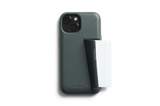 Bellroy Phone Case – 3 Card for iPhone 15 (leather iPhone case, phone wallet) - Everglade