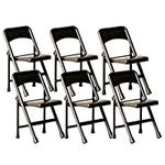 Black Plastic Toy Folding Chairs fo