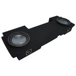 2001-2006 Chevy Silverado HD Crew Truck Harmony R104 Dual 10" Sub Box Enclosure