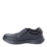 CLARKS Men's Cottrell Free Slip-Ons, Black Oily Leather, 8 M