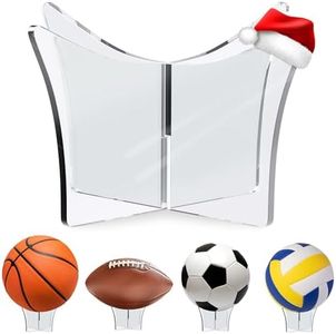 Baseball Holder Mini Volleyball Holder - Sphere Stand Football Stand Basketball Stand Display - Mini Soccer Ball Stand Wide Display Stand Bowling Ball Holder - Sports Ball Stand Kids Room Decor