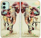 Bcov Case for iPhone 13, Elephant P