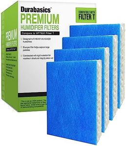 Durabasics Filter Replacements for Honeywell Filter T - 4 Pack - for HEV615 & HEV620 - Compatible with HFT600 Honeywell Humidifier Filter, HFT600, Filter HFT600 & Honeywell Humidifier Filter T