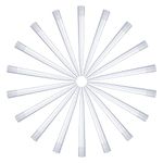 FOUR E'S SCIENTIFIC 10ml Pipette Tips Microchemical Disposable Liquid Pipettor Tips 10mL 100pcs Autoclavable Polypropylene (PP)