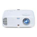 ViewSonic 1080p Projector with 3500 Lumens DLP 3D Dual HDMI and Low Input Lag for Gaming, Enjoy Netflix Streaming (with Dongle) (PX700HD)