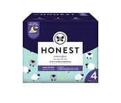The Honest Company Club Box Overnight Diapers, Sleepy Sheep, Size 4