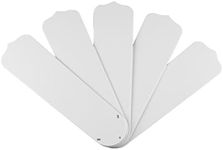 Westinghouse 7741400 52-Inch White Outdoor Replacement Fan Blades, Five-Pack