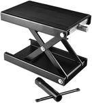 Venom 1,100lb Motorcycle Center Jack Hoist Scissor Lift Stand Motorcycle Dirtbike ATV Motorcycle Center Jack Hoist Scissor Lift Stand, Black (SMI2055)