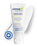 Lotus Aroma Hand Repair Cream with Intensive Exotic Verbena – 100% Organic, Plant-Based, Non-Greasy, Natural Hand Treatment – Nourishes, Regenerates, Soothes Dry and Chapped Hands – 50 ML/1.7 fl. oz.