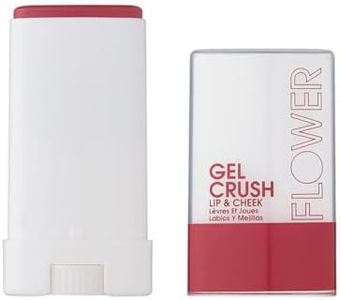 FLOWER Beauty Lip & Cheek Gel Crush | Cream Blush and Lips Tint in One Portable Multistick | Hydrating Burst of Color | (Blackberry)
