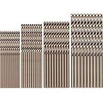 Hymnorq 40PC M35 Cobalt Steel Twist Jobber Small Drill Bits, 4 Sizes 3/64 Inch 1/16 Inch 5/64 Inch and 3/32 Inch, Extremely Heat Resistant, for Stainless Steel