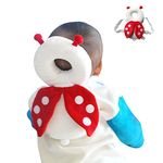 Futaba Baby Headrest Wings Drop Resistance Learn Walking Pillow -Cotton- Ladybird