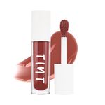 Tint Cosmetics 5ml Burgundy Lipgloss, Non Sticky, Hydrating, Light Weight, Long Lasting, High Shine & Soft Natural Liquid Lip Gloss For Girls & Women (Minx)