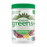 Genuine Health Greens+ Original, 25 servings, 208g, Superfoods, antioxidants and polyphenols to nourish and energize your body, natural Unsweetened powder, Dairy and Gluten-free