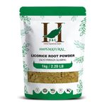 H&C Licorice Root Powder (Glycyrrhiza Glabra) - 1Kg Pack