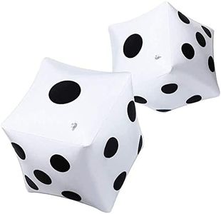 JOFONY 13 pollici gigante cubo gonfiabile piscina giocattolo per giochi di prato all'aperto giochi da pavimento confezione da 2