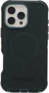 OtterBox Coque Defender Series MagSafe pour iPhone 16 Pro Max, Antichoc, résistante aux Chutes, Ultra Robuste, Coque de Protection, supporte 7X Plus de Chutes Que la Norme Militaire, Vert
