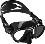 Cressi US411500 Metis Diving Mask, Black