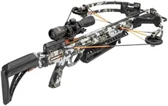 Wicked Ridge by TenPoint Rampage XS Crossbow, Peak XT - 390 FPS - Includes Lighted 3X Pro-View Scope, Rope-Sled, Tactical Stock & Three Match 400 Carbon Alpha-Nock Arrows