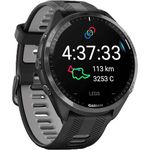 Garmin Forerunner 965 Running Smartwatch for Unisex, 47.2 mm Size, Black/Powder Grey
