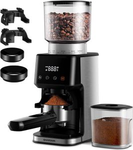 SHARDOR Conical Burr Coffee Grinder – Adjustable Grind Settings
