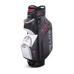 Big Max Dri Lite Style Cart Bag (Charcoal/Black/White/Red)