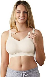 Bravado Designs Body Silk Seamless Full Cup Nursing Bra, Antique White XL