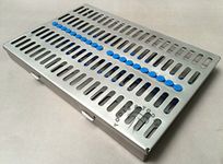 Tools N Tools UK QUALITY STERILIZATION CASSETTE RACK TRAY HOLD 20 DENTAL INSTRUMENTS AUTOCLAVE CE