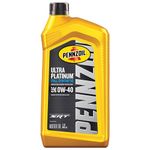 Pennzoil Ultra Platinum Full Synthetic 0W-40 Motor Oil, 1 Quart