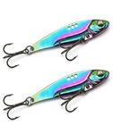 2Pcs Fishing Hooks Set, Professional Sea Fishing Lures for Sea Bass, Hooks with Enhanced Design, Suitable for Sport Fishing Professionals and Recreational Anglers Alike