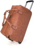 feilario Travel Duffel Bag with Whe