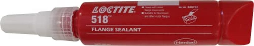 Loctite 518 Gasketing Compound | For machined metal components with gaps up to 0.25 mm | 50 ml