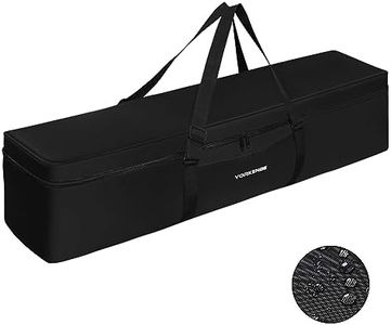 Yorkenbe Camping Cot Bag, 42 Inch Extra Large Zippered Chair Replacement Bag, Waterproof Foldable Carrying Bag with Handle Strap, Large Mouth fits Most Cots & Chairs for Travel Outdoor Camping