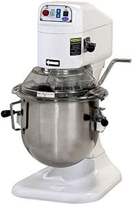 Globe Food Equipment SP08 8-Quart 3-Speed Countertop Planetary Mixer, Stainless Steel, 115 V, NSF
