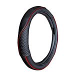 Universal Hub Car Steering Wheel Cover (Black Crock) for I10 Grand