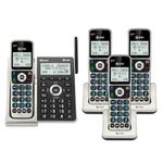 AT&T 4-Handset DECT 6.0 Cordless Home Phone with Unsurpassed Range, Bluetooth, Answering System, Smart Call Blocker, 2" Backlit Screen, Lighted Keypad with Big Buttons, Caller ID & Call Logs, BL3107-4