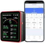 WiFi Air Quality Monitor: 15 in 1 Air Quality Tester Detects PM, CO2, TVOC, HCHO, PM, AQI, Temperature and Humidity, CO2 Monitor with App remote control, for Smart Home Automation
