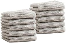 GLOCALL Multipurpose Wire Dishwashing Rags for Wet and Dry, 2024 New Non-Scratch Wire Dishcloth Scrubbing Wire Dishwashing Rag, Reusable Metal Wire Dishwashing Cloth for Home Kitchen Cooktop (10)