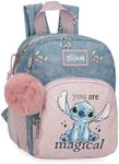 Joumma Disney Stitch You Are Magical Nursery Backpack, Blue, 19 x 24 x 10 cm, Polyester, 4.56 L, Blue, Nursery Backpack, blue, nursery backpack