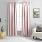 Blush Pink Curtains 80 Inches Long 