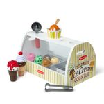 Melissa & Doug Wooden Ice Cream Toy Shop | Role Play Set for Kids | Age 3+