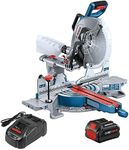 BOSCH GCM18V-12SDN14 PROFACTOR 18V Surgeon 12 in. Dual-Bevel Slide Miter Saw Kit with (1) CORE18V 8.0 Ah PROFACTOR Performance Battery