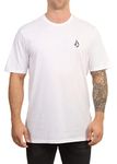 Volcom Iconic Stone Short Sleeve T-Shirt in White