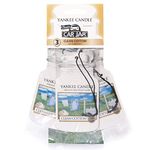 Yankee Candle Car Jar Scented Air Freshener | Clean Cotton | 3 Count